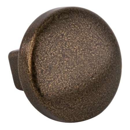 Amerock Forgings Transitional Mushroom Round Cabinet Knob 1-1/4 in. Dia For Kitchen And Cabinet Hardware BP4425R3
